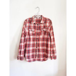 Eden and Olivia Plaid Lightweight Flannel‎